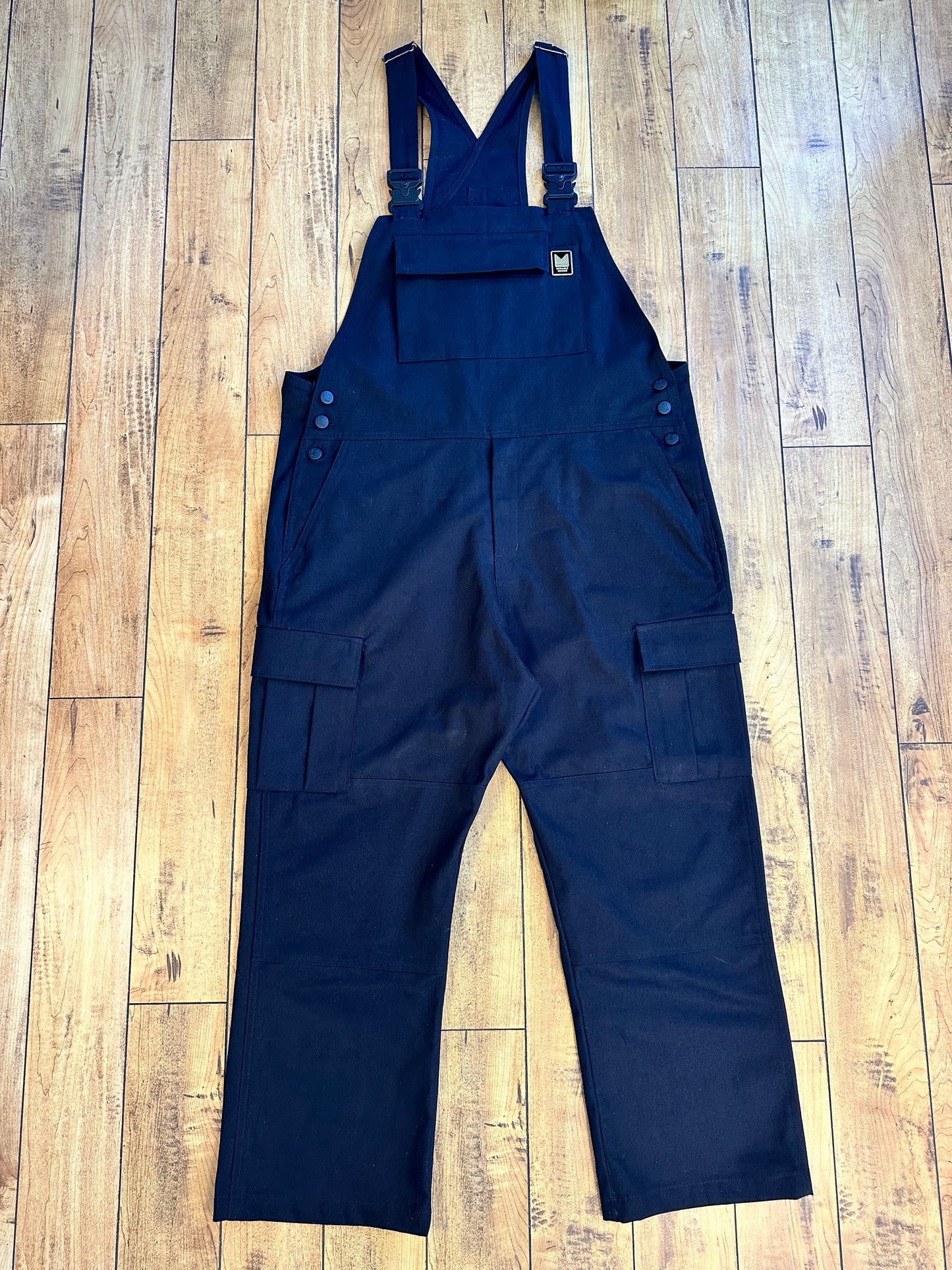 Maroon Durable Goods Guerilla Warfare Dungaree (Overalls) - Ninja Black - Limited Edition - Individually Numbered [XXX/750]
