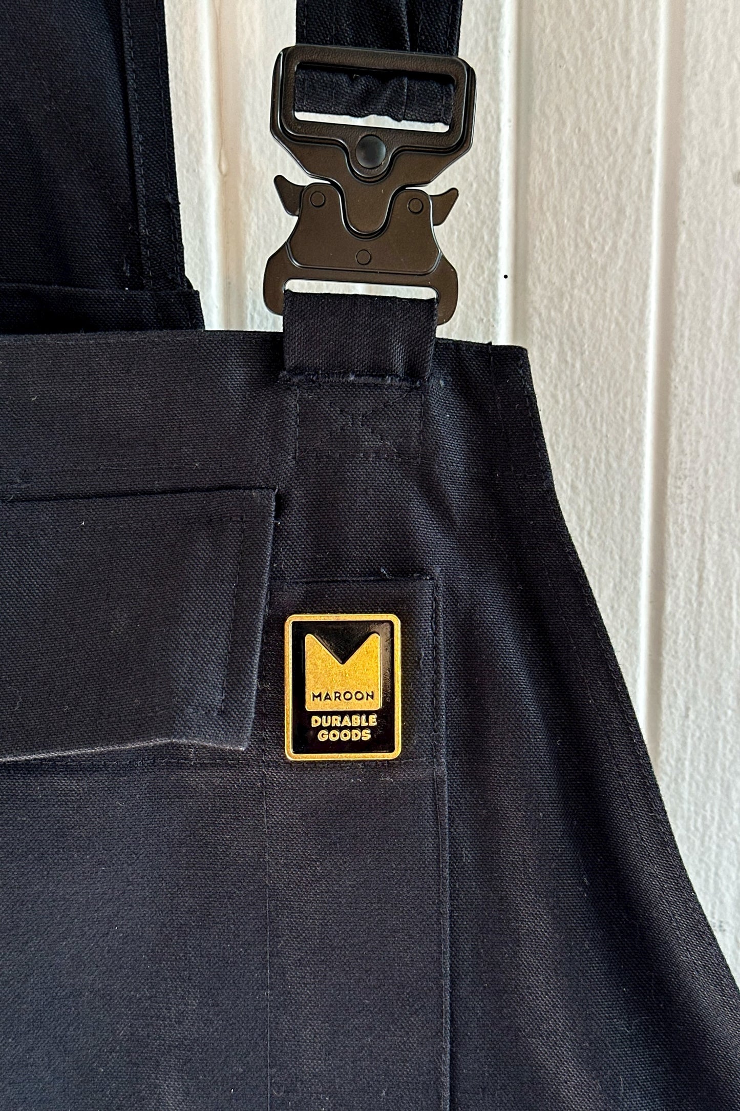 Maroon Durable Goods Guerilla Warfare Dungaree (Overalls) - Ninja Black - Limited Edition - Individually Numbered [XXX/750]