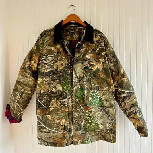 Maroon Durable Goods Yard Coat - Realtree “BUSH” Camouflage - Ultra Rare - Individually Numbered [X/2]